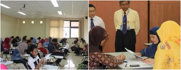 Suasana Ujian Lokal SBMPTN 2014 di Yogyakarta