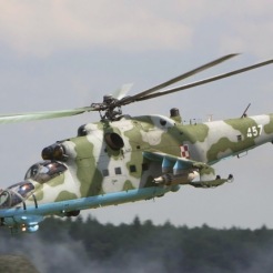 Helikopter Tempur Mil Mi-24 Rusia