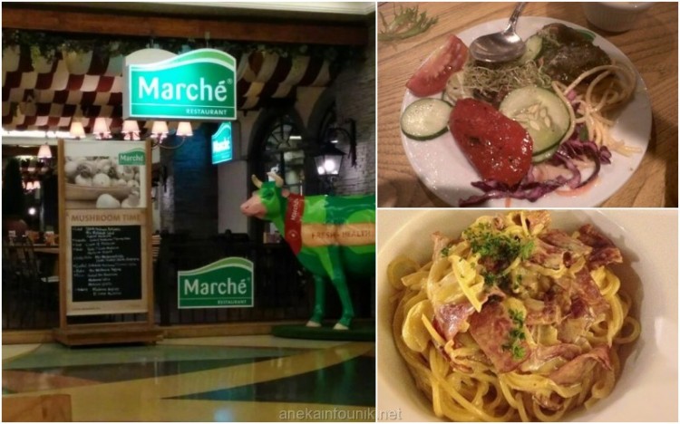 Harga Makanan di Marche Restaurant, Jakarta
