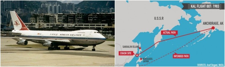 Kecelakaan Pesawat Korean Air Penerbangan 007 1983