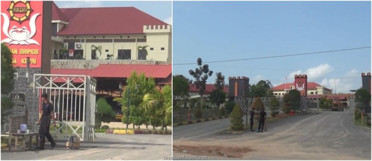 Foto Lokasi Bentrok TNI Vs Polisi di Mako Brimob Batam