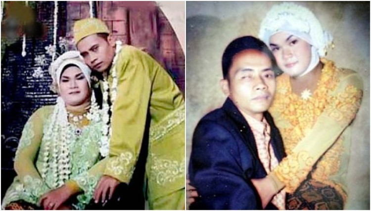 Pernikahan Umar dan Icha alias Rahmat Sulistyo